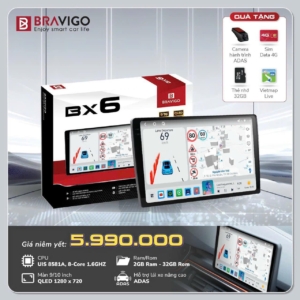 Trang chủ 60 Màn Hình Android Ô Tô Bravigo BX6