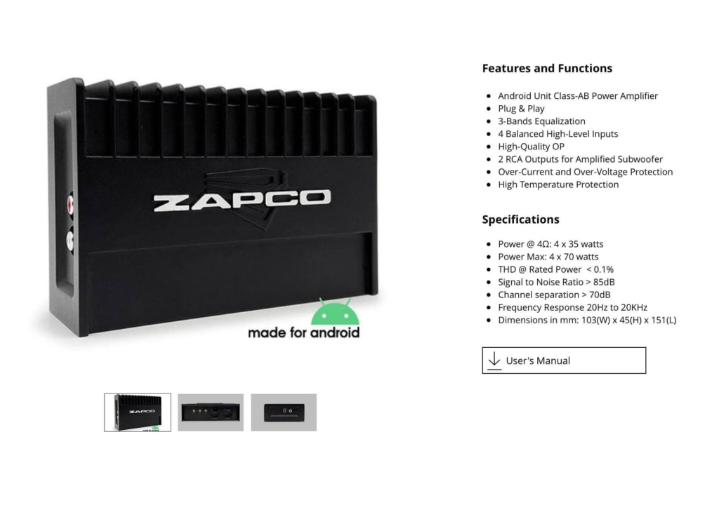 AMPLIFIER 4 Kênh ZAPCO ST A1 8 419418456 6997467920323049 6314385500048061747 n