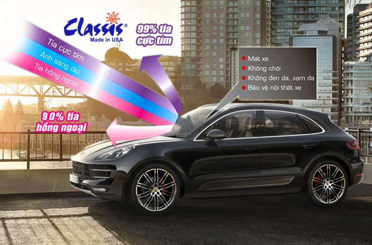 Film Cách Nhiệt Classic 3 phim cach nhiet oto