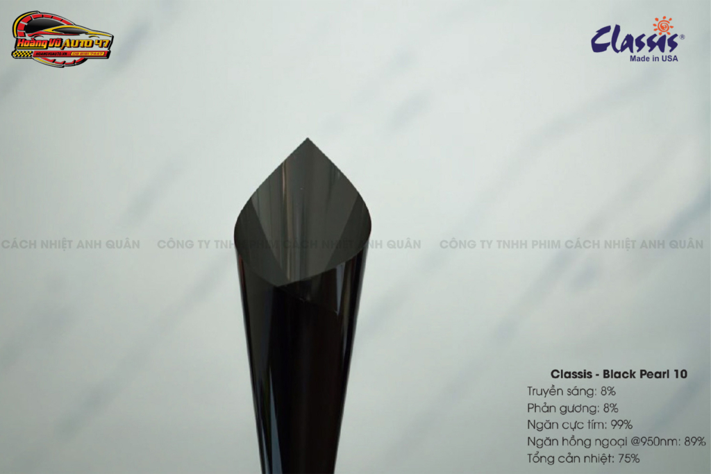 PHIM CÁCH NHIỆT CLASSIS BLACK PEARL 10 3 CLASSIS BLACK PEARL 10 DAK LAK