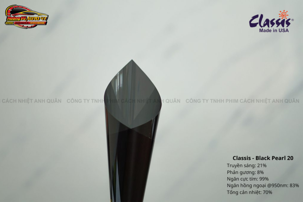 PHIM CÁCH NHIỆT CLASSIS BLACK PEARL 20 3 CLASSIS BLACK PEARL 20 DAK LAK